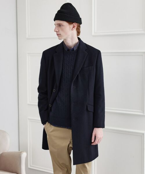 TAKEO KIKUCHI / タケオキクチ その他アウター | 【LIMITED】ウール混チェスターコート | 詳細20