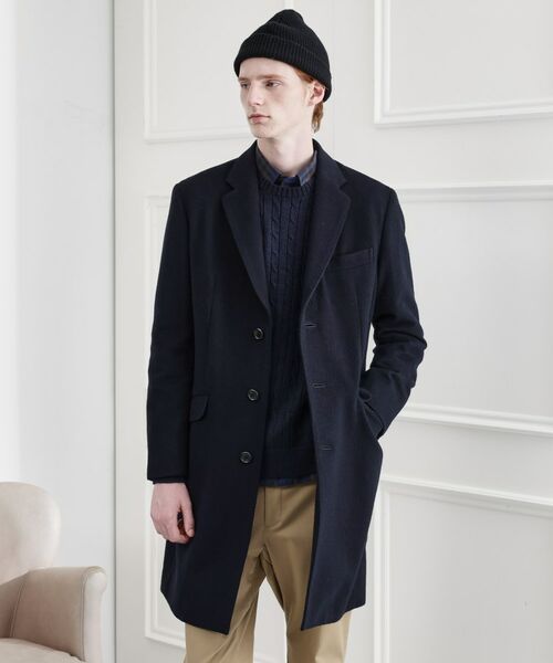 TAKEO KIKUCHI / タケオキクチ その他アウター | 【LIMITED】ウール混チェスターコート | 詳細21