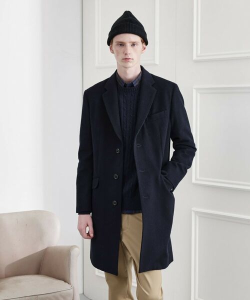 【最終値下げ】新品 tk.TAKEOKIKUCHI 黒コート メンズアウター nc4540-10_1.jpg