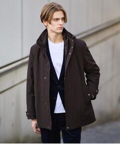 TAKEO KIKUCHI / タケオキクチ レザーブルゾン・ジャケット | 【3WAY】ドビー ダウンライナー付ブルゾン