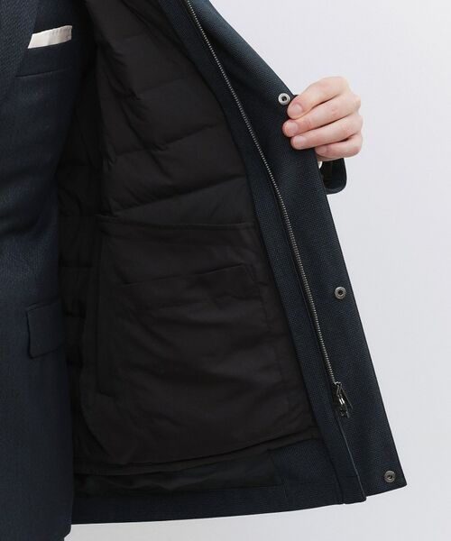 TAKEO KIKUCHI / タケオキクチ レザーブルゾン・ジャケット | 【3WAY】ドビー ダウンライナー付ブルゾン | 詳細13