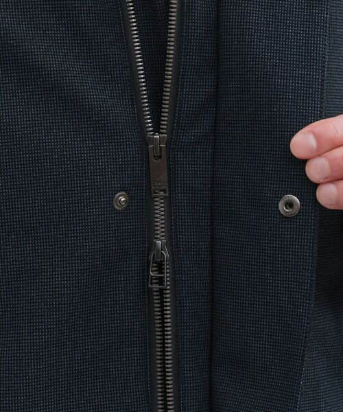 TAKEO KIKUCHI / タケオキクチ レザーブルゾン・ジャケット | 【3WAY】ドビー ダウンライナー付ブルゾン | 詳細9