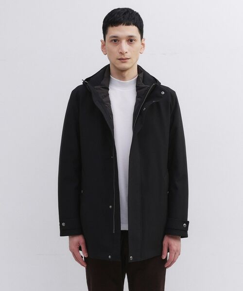 TAKEO KIKUCHI/タケオキクチ 【3WAY】ドビー ダウンライナー付ブルゾン ブラック(019) 02(M) TAKEO KIKUCHI/タケオキクチ 【3WAY】ドビー ダウンライナー付ブルゾン ブラック(019) 02(M)