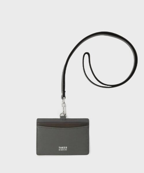 TAKEO KIKUCHI / タケオキクチ 服飾雑貨 | 【リップル】ID&カードケース(チャコールグレー(014))