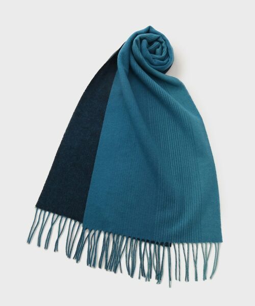 TAKEO KIKUCHI / タケオキクチ マフラー・ショール・スヌード・ストール | 【洗えるウールカシミヤ】 グラデーションマフラー | 詳細1