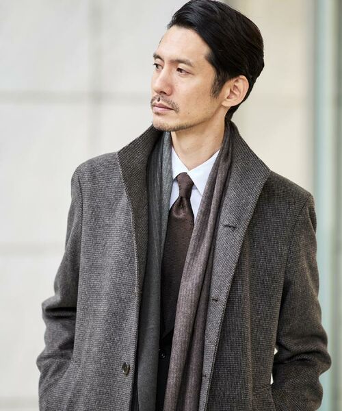 TAKEO KIKUCHI / タケオキクチ マフラー・ショール・スヌード・ストール | 【洗えるウールカシミヤ】 グラデーションマフラー | 詳細12