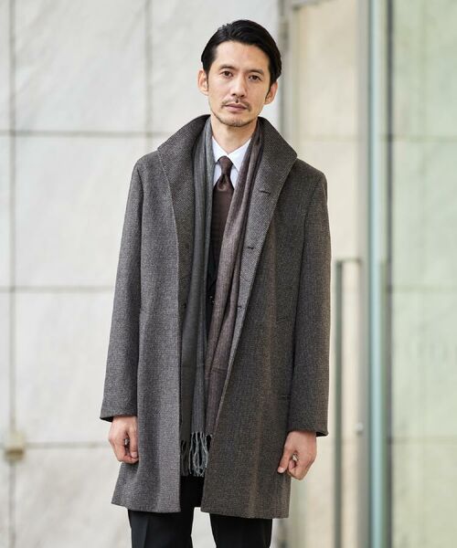 TAKEO KIKUCHI / タケオキクチ マフラー・ショール・スヌード・ストール | 【洗えるウールカシミヤ】 グラデーションマフラー | 詳細13