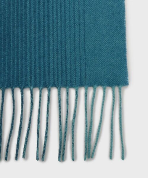 TAKEO KIKUCHI / タケオキクチ マフラー・ショール・スヌード・ストール | 【洗えるウールカシミヤ】 グラデーションマフラー | 詳細3