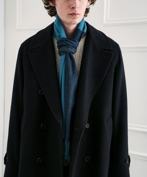 TAKEO KIKUCHI / タケオキクチ マフラー・ショール・スヌード・ストール | 【洗えるウールカシミヤ】 グラデーションマフラー | 詳細5