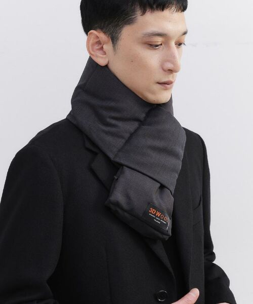 TAKEO KIKUCHI / タケオキクチ マフラー・ショール・スヌード・ストール | インポートファブリック ダウンマフラー | 詳細11
