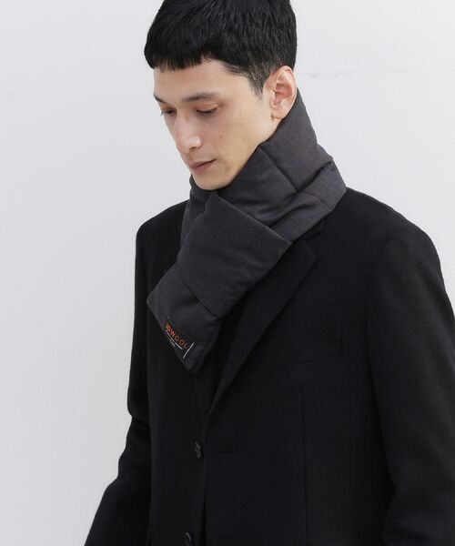 TAKEO KIKUCHI / タケオキクチ マフラー・ショール・スヌード・ストール | インポートファブリック ダウンマフラー | 詳細13