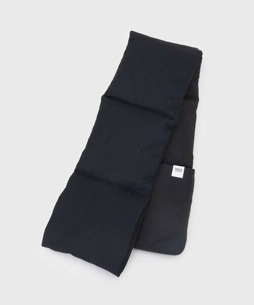 TAKEO KIKUCHI/タケオキクチ インポートファブリック ダウンマフラー ブラック(319) 00 TAKEO KIKUCHI/タケオキクチ インポートファブリック ダウンマフラー ブラック(319) 00