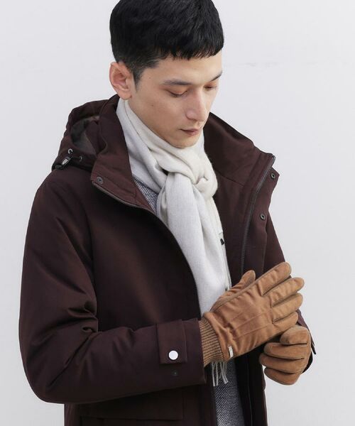TAKEO KIKUCHI / タケオキクチ 手袋 | スエード調ニットコンビ ウォッシャブルグローブ | 詳細12