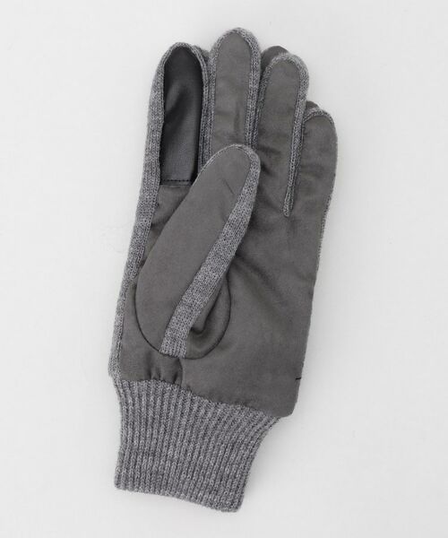 TAKEO KIKUCHI / タケオキクチ 手袋 | スエード調ニットコンビ ウォッシャブルグローブ | 詳細2