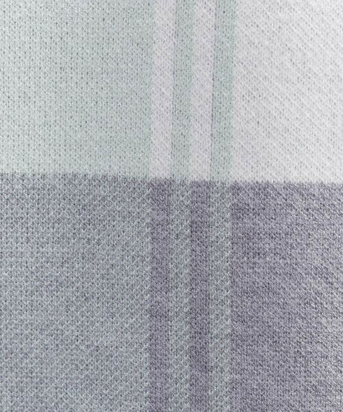 TAKEO KIKUCHI / タケオキクチ ニット・セーター | ランダム チェック ジャカード ニット | 詳細11