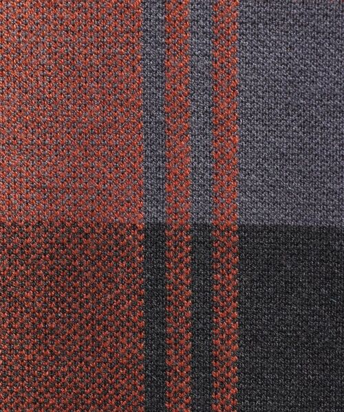 TAKEO KIKUCHI / タケオキクチ ニット・セーター | ランダム チェック ジャカード ニット | 詳細15