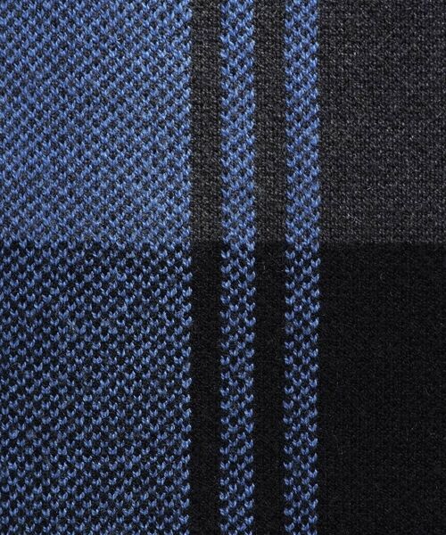 TAKEO KIKUCHI / タケオキクチ ニット・セーター | ランダム チェック ジャカード ニット | 詳細19