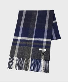 TAKEO KIKUCHI / タケオキクチ マフラー・ショール・スヌード・ストール | チェックカシミヤマフラー