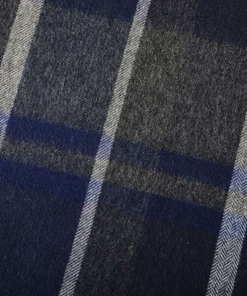 TAKEO KIKUCHI / タケオキクチ マフラー・ショール・スヌード・ストール | チェックカシミヤマフラー | 詳細10