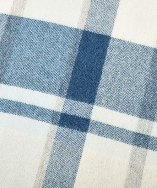 TAKEO KIKUCHI / タケオキクチ マフラー・ショール・スヌード・ストール | チェックカシミヤマフラー | 詳細12
