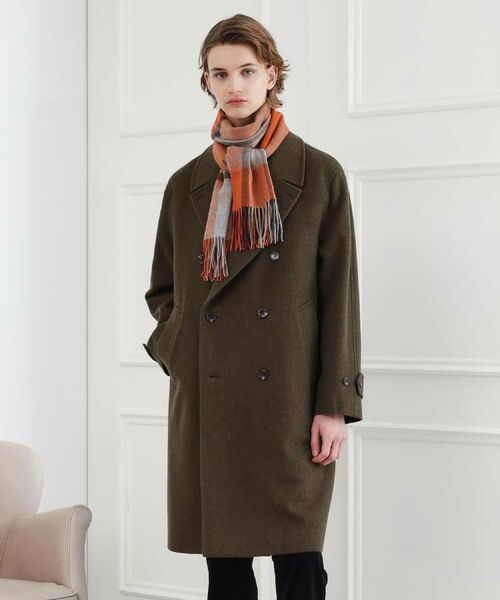 TAKEO KIKUCHI / タケオキクチ マフラー・ショール・スヌード・ストール | チェックカシミヤマフラー | 詳細20