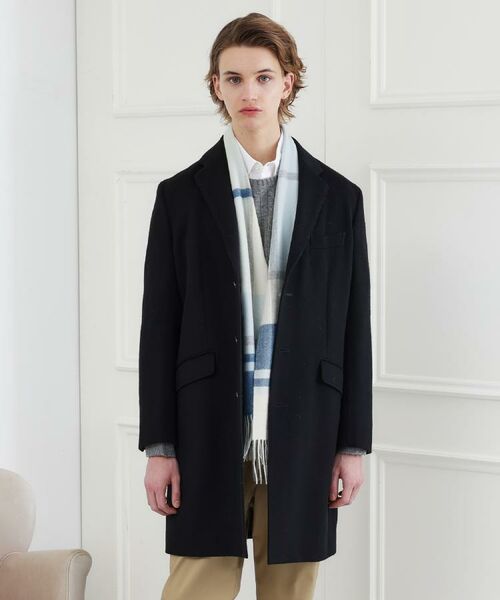 TAKEO KIKUCHI / タケオキクチ マフラー・ショール・スヌード・ストール | チェックカシミヤマフラー | 詳細24