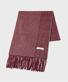 TAKEO KIKUCHI / タケオキクチ マフラー・ショール・スヌード・ストール | カシミヤブレンド リバーシブルマフラー