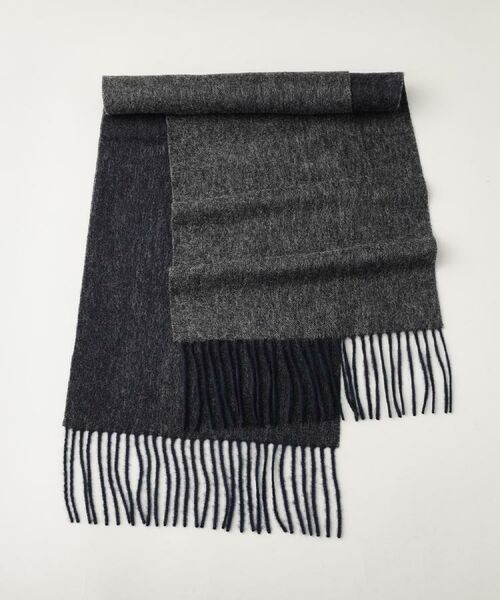 TAKEO KIKUCHI / タケオキクチ マフラー・ショール・スヌード・ストール | カシミヤブレンド リバーシブルマフラー | 詳細10