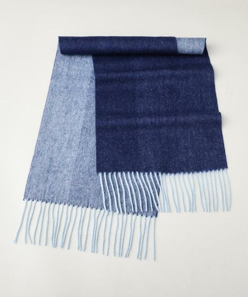 TAKEO KIKUCHI / タケオキクチ マフラー・ショール・スヌード・ストール | カシミヤブレンド リバーシブルマフラー | 詳細13