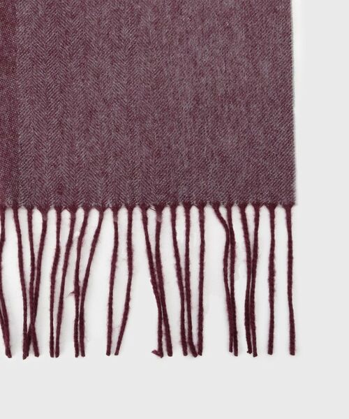 TAKEO KIKUCHI / タケオキクチ マフラー・ショール・スヌード・ストール | カシミヤブレンド リバーシブルマフラー | 詳細2
