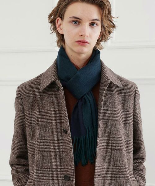 TAKEO KIKUCHI / タケオキクチ マフラー・ショール・スヌード・ストール | カシミヤブレンド リバーシブルマフラー | 詳細23