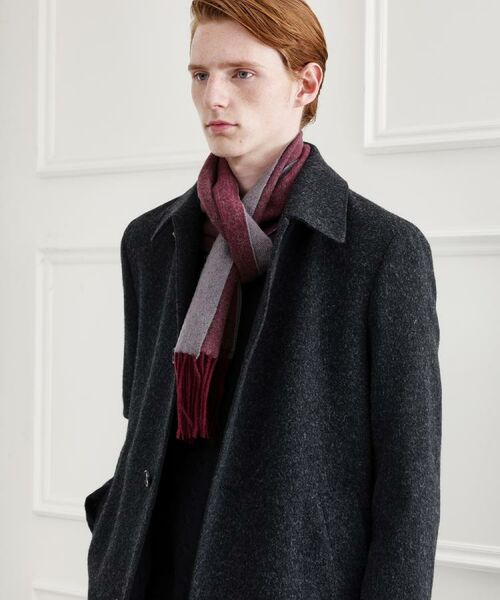 TAKEO KIKUCHI / タケオキクチ マフラー・ショール・スヌード・ストール | カシミヤブレンド リバーシブルマフラー | 詳細29
