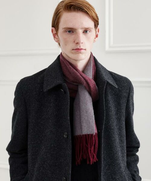TAKEO KIKUCHI / タケオキクチ マフラー・ショール・スヌード・ストール | カシミヤブレンド リバーシブルマフラー | 詳細30