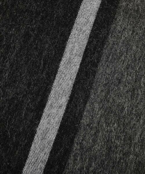 TAKEO KIKUCHI / タケオキクチ マフラー・ショール・スヌード・ストール | カシミヤブレンドパネルマフラー | 詳細10