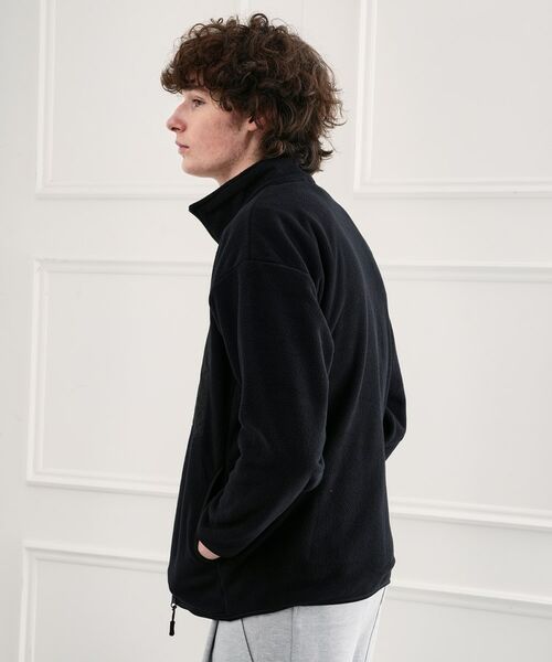 TAKEO KIKUCHI / タケオキクチ レザーブルゾン・ジャケット | TKDWフリースジャケット | 詳細11