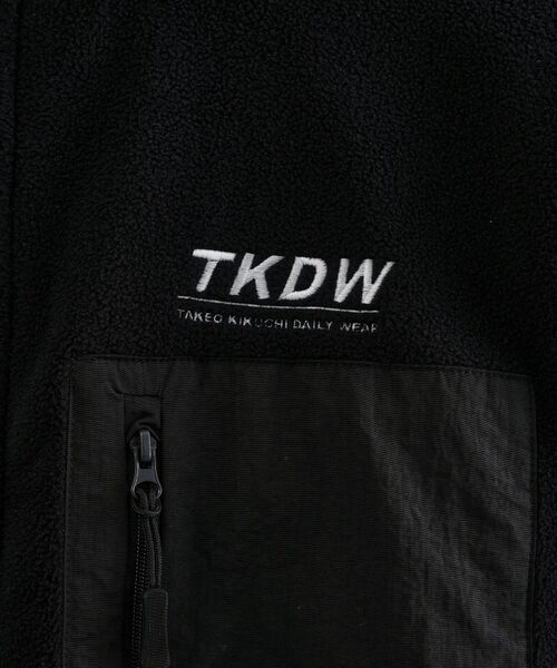 TAKEO KIKUCHI / タケオキクチ レザーブルゾン・ジャケット | TKDWフリースジャケット | 詳細13