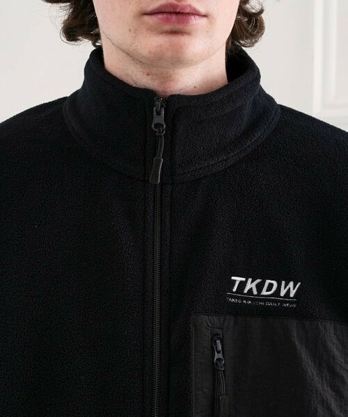 TAKEO KIKUCHI / タケオキクチ レザーブルゾン・ジャケット | TKDWフリースジャケット | 詳細5