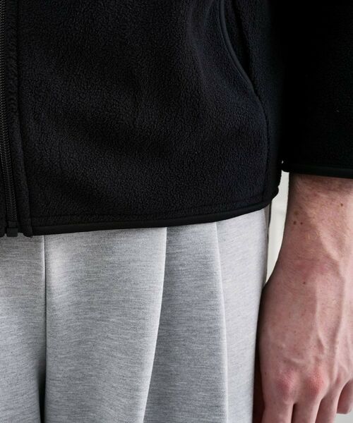 TAKEO KIKUCHI / タケオキクチ レザーブルゾン・ジャケット | TKDWフリースジャケット | 詳細8