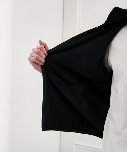 TAKEO KIKUCHI / タケオキクチ レザーブルゾン・ジャケット | TKDWフリースジャケット | 詳細9