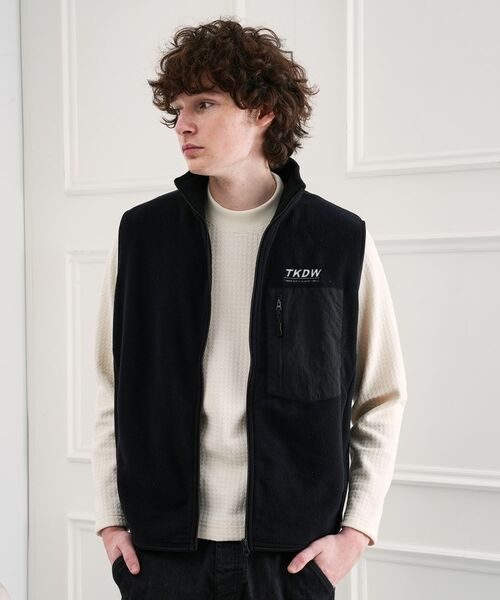 TAKEO KIKUCHI / タケオキクチ ベスト | TKDWフリースベスト | 詳細10
