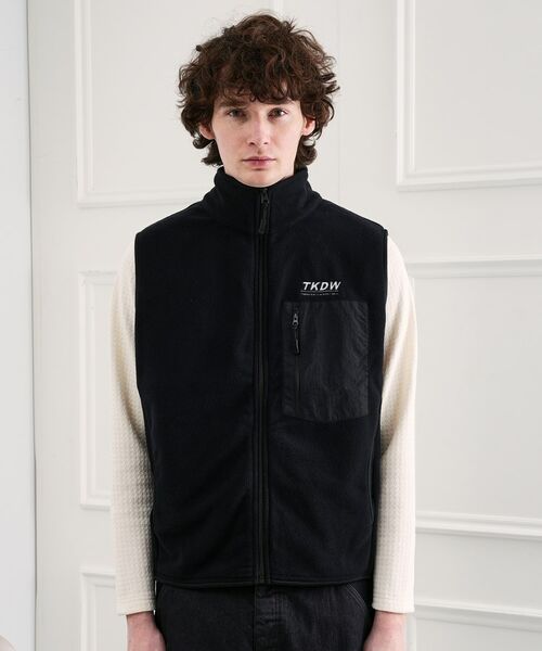 TAKEO KIKUCHI / タケオキクチ ベスト | TKDWフリースベスト | 詳細2
