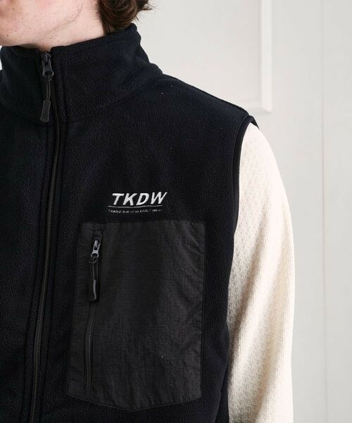 TAKEO KIKUCHI / タケオキクチ ベスト | TKDWフリースベスト | 詳細6