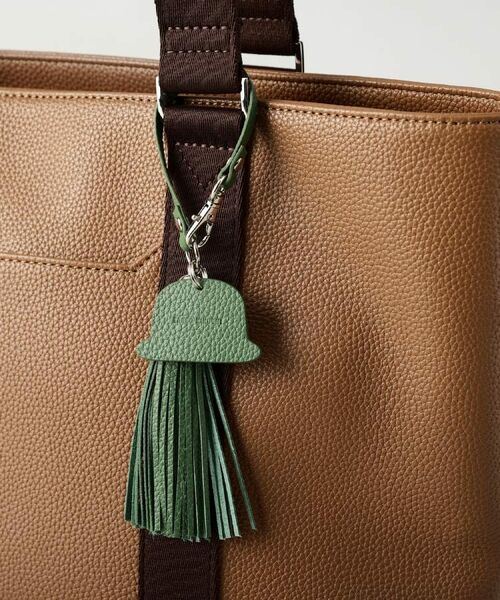 TAKEO KIKUCHI / タケオキクチ キーホルダー・ストラップ | 【シュリンクレザー】ボーラーハットタッセルチャーム | 詳細11