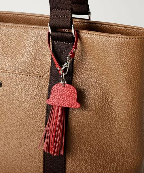 TAKEO KIKUCHI / タケオキクチ キーホルダー・ストラップ | 【シュリンクレザー】ボーラーハットタッセルチャーム | 詳細15