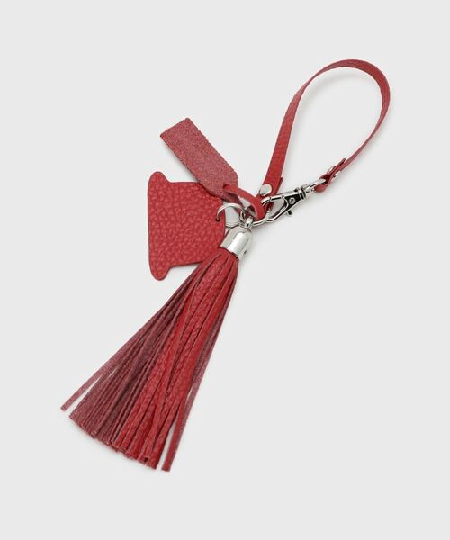 TAKEO KIKUCHI / タケオキクチ キーホルダー・ストラップ | 【シュリンクレザー】ボーラーハットタッセルチャーム | 詳細2