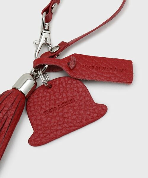 TAKEO KIKUCHI / タケオキクチ キーホルダー・ストラップ | 【シュリンクレザー】ボーラーハットタッセルチャーム | 詳細3