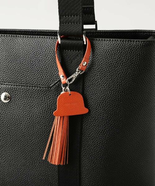 TAKEO KIKUCHI / タケオキクチ キーホルダー・ストラップ | 【シュリンクレザー】ボーラーハットタッセルチャーム | 詳細5