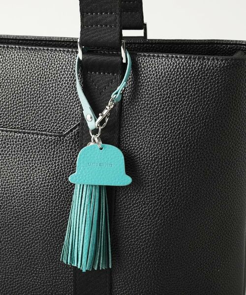 TAKEO KIKUCHI / タケオキクチ キーホルダー・ストラップ | 【シュリンクレザー】ボーラーハットタッセルチャーム | 詳細7