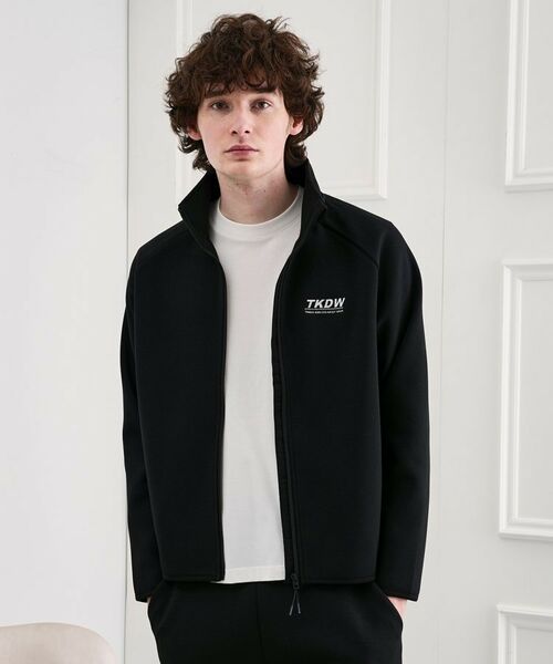 TAKEO KIKUCHI / タケオキクチ レザーブルゾン・ジャケット | TKDWダンボールニットブルゾン | 詳細10