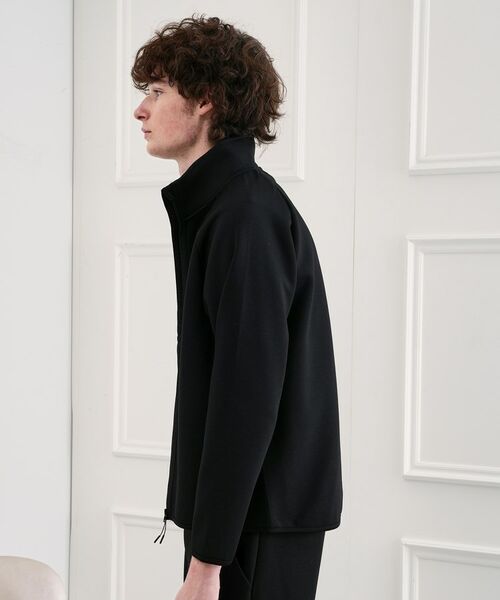 TAKEO KIKUCHI / タケオキクチ レザーブルゾン・ジャケット | TKDWダンボールニットブルゾン | 詳細11